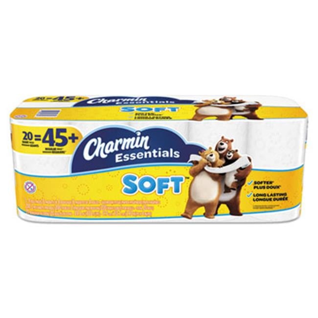 Tide 96609 4 x 3.92 in. Essentials Soft Bathroom Tissue 200 per Roll