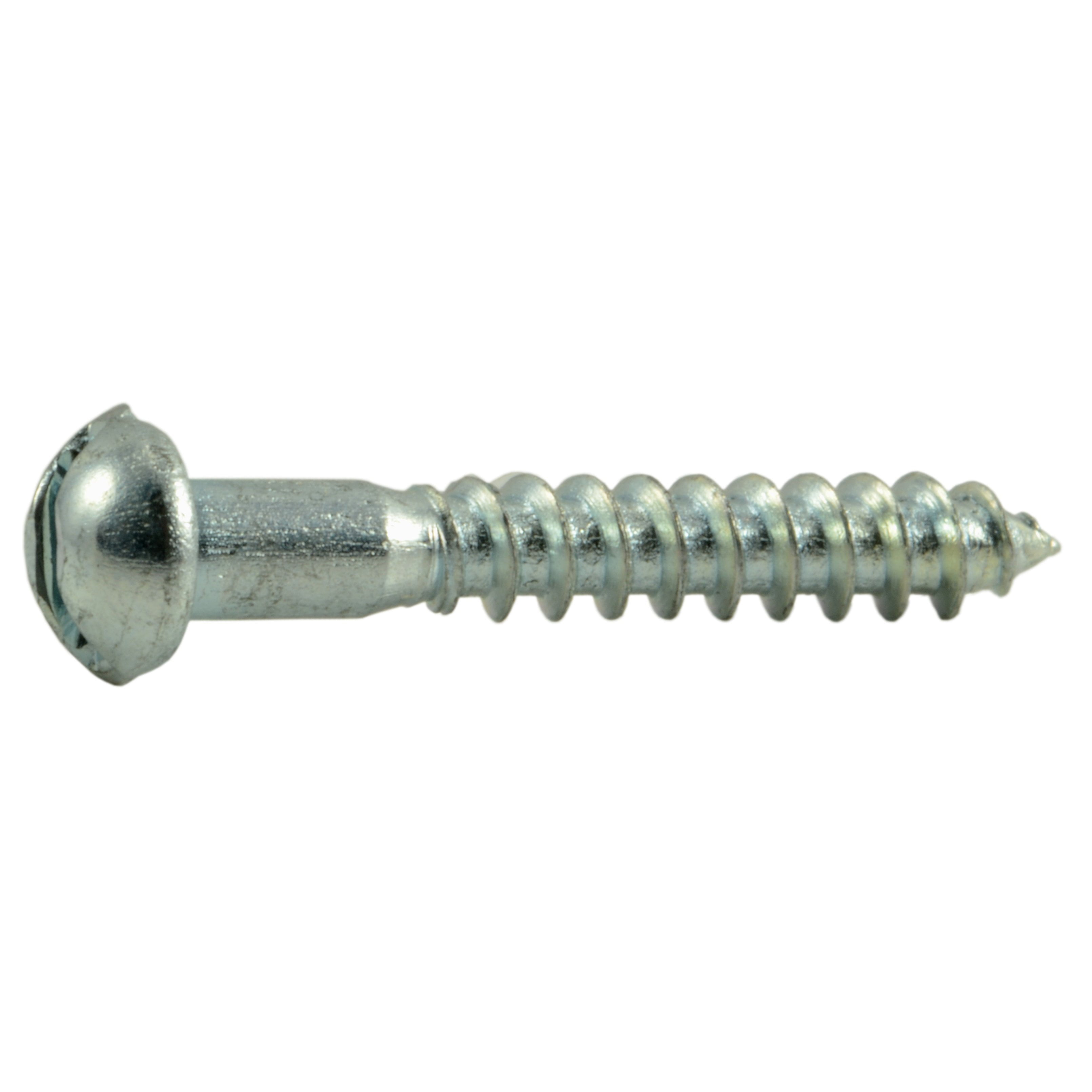 Flat Head Slotted Wood Screw Stainless Steel #4X3/8" Qty 25 