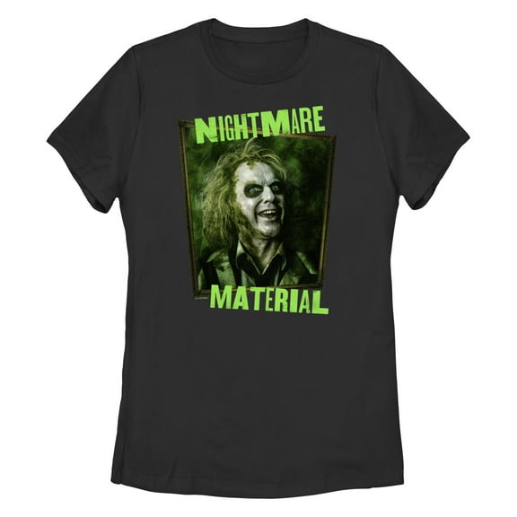 Women's Beetlejuice Beetlejuice Nightmare Material Graphic T-Shirt