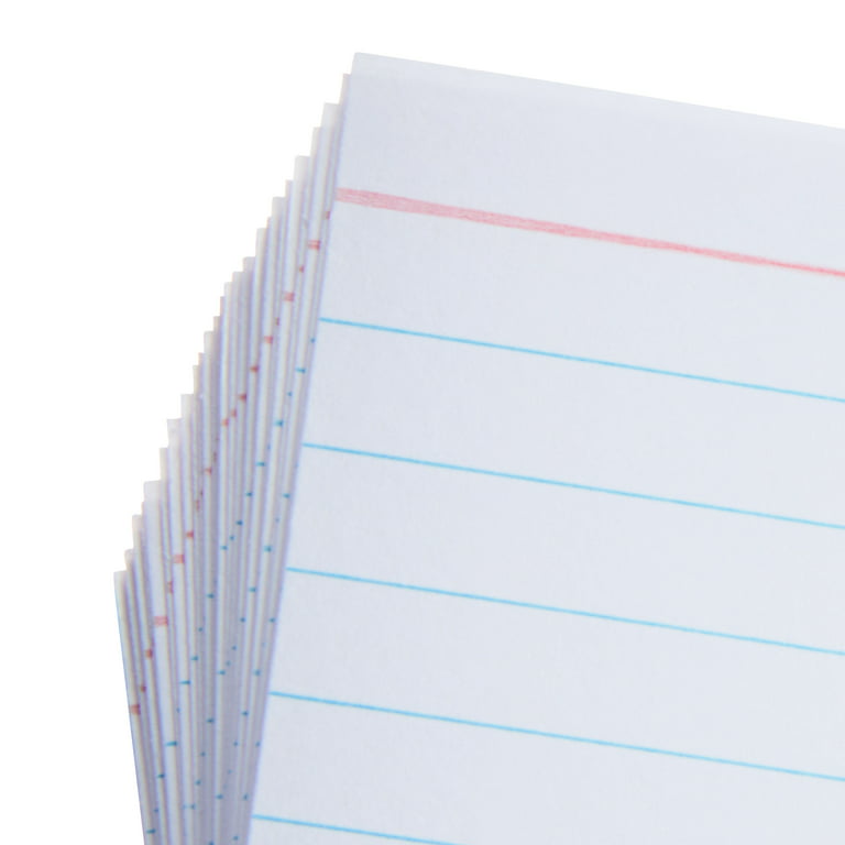 Pen+Gear Index Cards, White, 3 x 5, 10 Packs, 100 Count per Pack