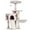 Muchroom, variant on Cat Tree, 41.3" Cat Tower for Indoor Kittens with Scratching Board and Posts, Multi-Level Cozy Cat Condo with 2 Perches, Hammock, Balls, Light Gray