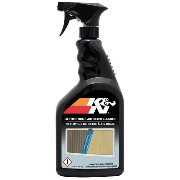 K&N HVAC Filter Cleaner 32 Oz Spray Bottle Filter Cleaner and