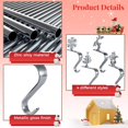 thumbnail image 3 of Christmas Stocking Holder Alloy: 4PCS Stocking Hooks Stocking Hanger for Holiday, 3 of 5