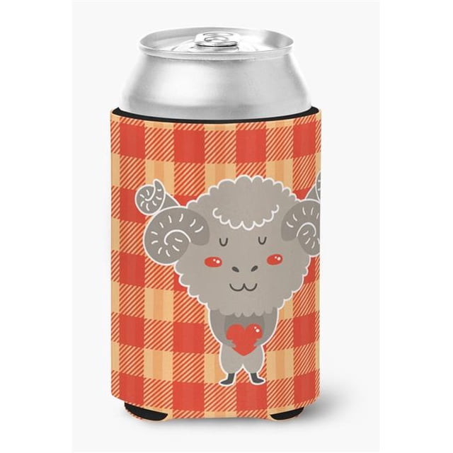 Carolines Treasures BB6738CC Ram with a Heart Can or Bottle Hugger