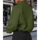 thumbnail image 4 of Chaquetas de Invierno para Mujer, de Forro , Larga, con Cremallera, , Cálidas, Estilo Otoño, para Hacer Ejercicio Verde XXL, 4 of 8