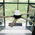 thumbnail image 4 of OULII Ceiling Fan Supplies Ceiling Canopy Plastic Easy Installation 1Set, 4 of 8