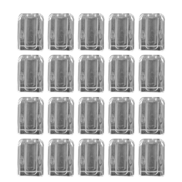 20 fundas para cabezales de cepillos de dientes eléctricos, fundas protectoras para cepillos de dientes de viaje, a prueba de polvo.