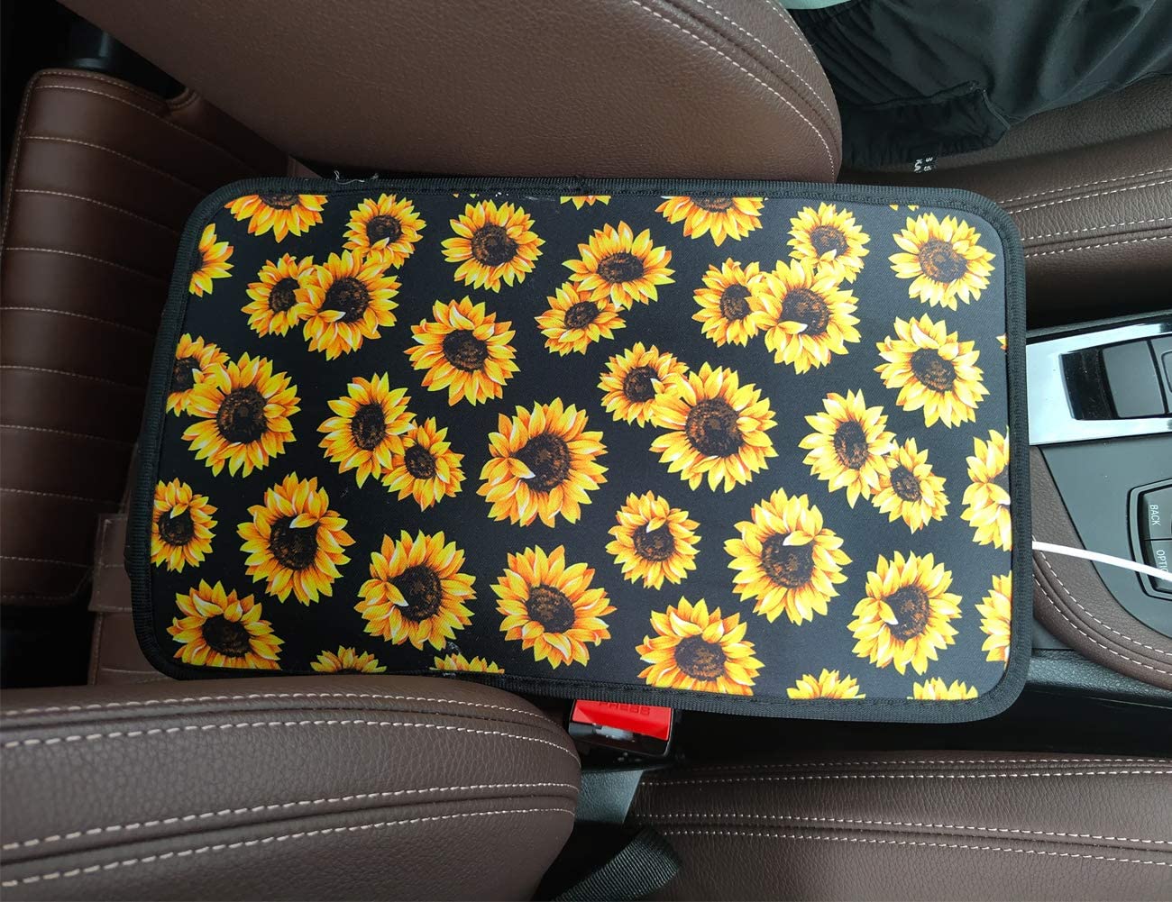 Neoprene Center Console Armrest Pad Cover Konsole Armour Universal Fit