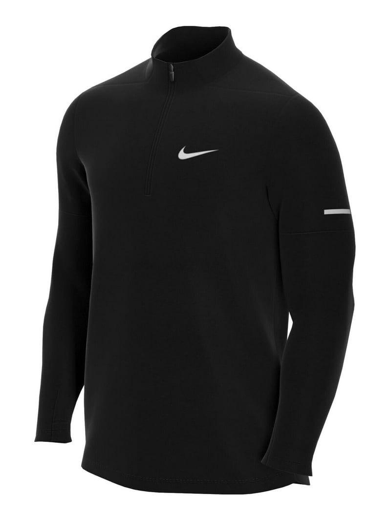 Nike Element Men's Dri-FIT 1/2-Zip Running Top Color: Black