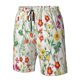 thumbnail image 4 of Balery Spring floral Traje de Baño Estilo Hawaiano para Hombre, Shorts de Secado Rápido con Bolsillos-Small, 4 of 6