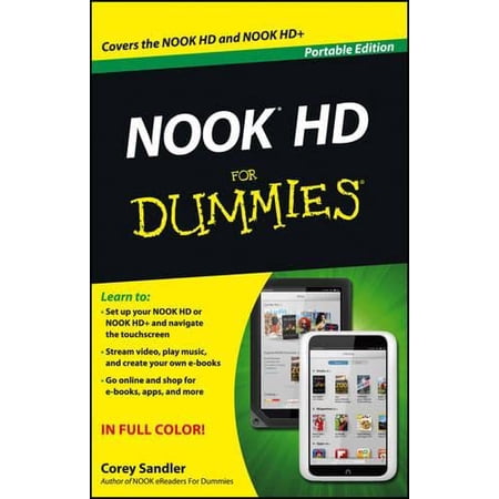 Pre-Owned Nook HD for Dummies, Portable Edition (Paperback) 1118394984 9781118394984