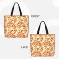 thumbnail image 2 of Honeii Scandinavian Alphabet2 Print Tote Bag, Reusable Grocery Shopping Bag,Shoulder Bag with Inner Pocket, 2 of 7