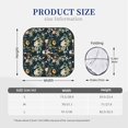 thumbnail image 3 of Easygdp Watercolor Floral for 2 PCS Foldable Car Sun Shade Front Windshield Sun Protection Cover for Car, SUV, Truck-Large, 3 of 6