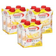 Premier Protein Shake, 30g of Protein, Bananas & Cream, 11 Oz, 12 Ct