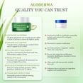 thumbnail image 5 of Aloderma Soothing Face Cream Made with 62% Organic Aloe Vera - Calming Facial Cream with Squalane & Vitamin E for Dry, Sensitive Skin - Reduces Redness, Helps Protect Damaged Skin, 50g/1.76oz, 5 of 7