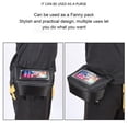 thumbnail image 3 of Yuarrent Bolsa de cintura OxfordCloth impermeable para motocicleta, Pedal de haz delantero, cesta frontal, bolsa de manillar portátil Ropa Deportiva, Zapatos, 3 of 6
