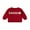 Red, variant on Bagilaanoe Toddler Baby Girl Casual Sweatshirt Long Sleeve Letter Embroidery Pullover 6M 12M 18M 24M 3T 4T 5T Kids Fall Loose Tee Tops