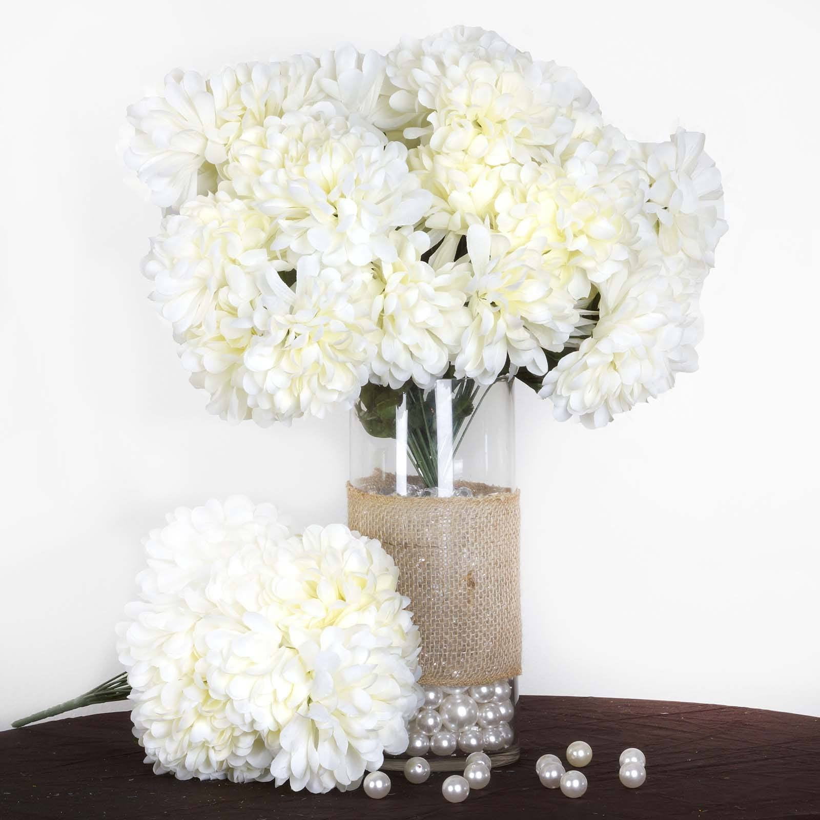 Efavormart 56 Large Chrysanthemum Mums Ballsfor DIY Wedding Bouquets