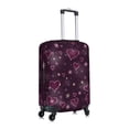 thumbnail image 3 of Bingfone Snowflakes and Hearts Luggage Cover Washable Suitcase Cover Protector Anti-scratch Suitcase Cover Fits 18-32 Inch Luggage (without luggage), 3 of 9