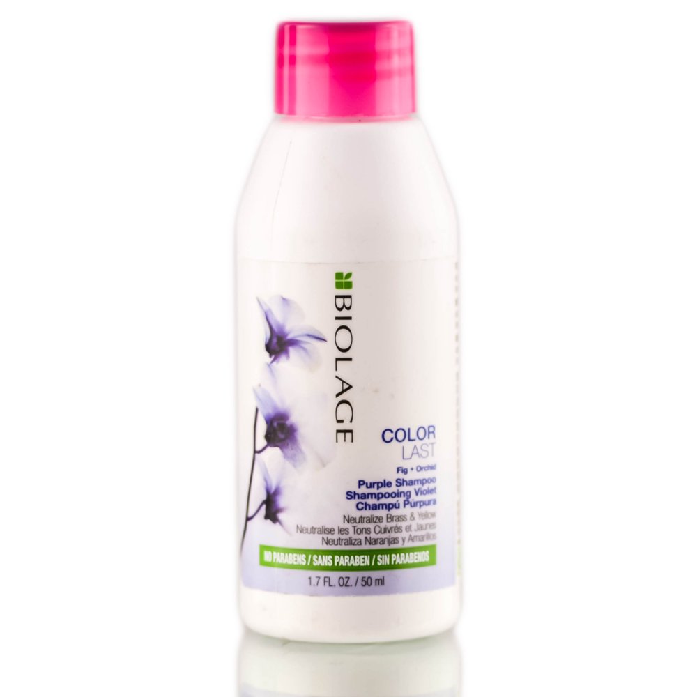 Matrix so silver purple shampoo, 10.1-ounce Matrix Biolage Color Last Purple Shampoo - 1.7 oz - Pack of 1 with