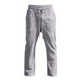 thumbnail image 7 of Men's Casual Linen Pants Summer Beach Trousers Loose Fit Straight-Legs Elastic Drawstring Waist Yoga Trousers Dark Gray 2XL, 7 of 7