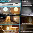 thumbnail image 4 of Luz con sensor de movimiento OUXHKT recargable para interiores, paquete de 2, 4 of 8