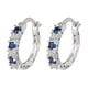 thumbnail image 2 of Fiudx Anillo de Diamantes Azules, Elegante Banda de Cristal Azul con Incrustaciones, Elegante Diseño de Acero Inoxidable, Perfecto para Reuniones o Fiestas En Casa, Gran Regalo para La Familia, Acces, 2 of 6