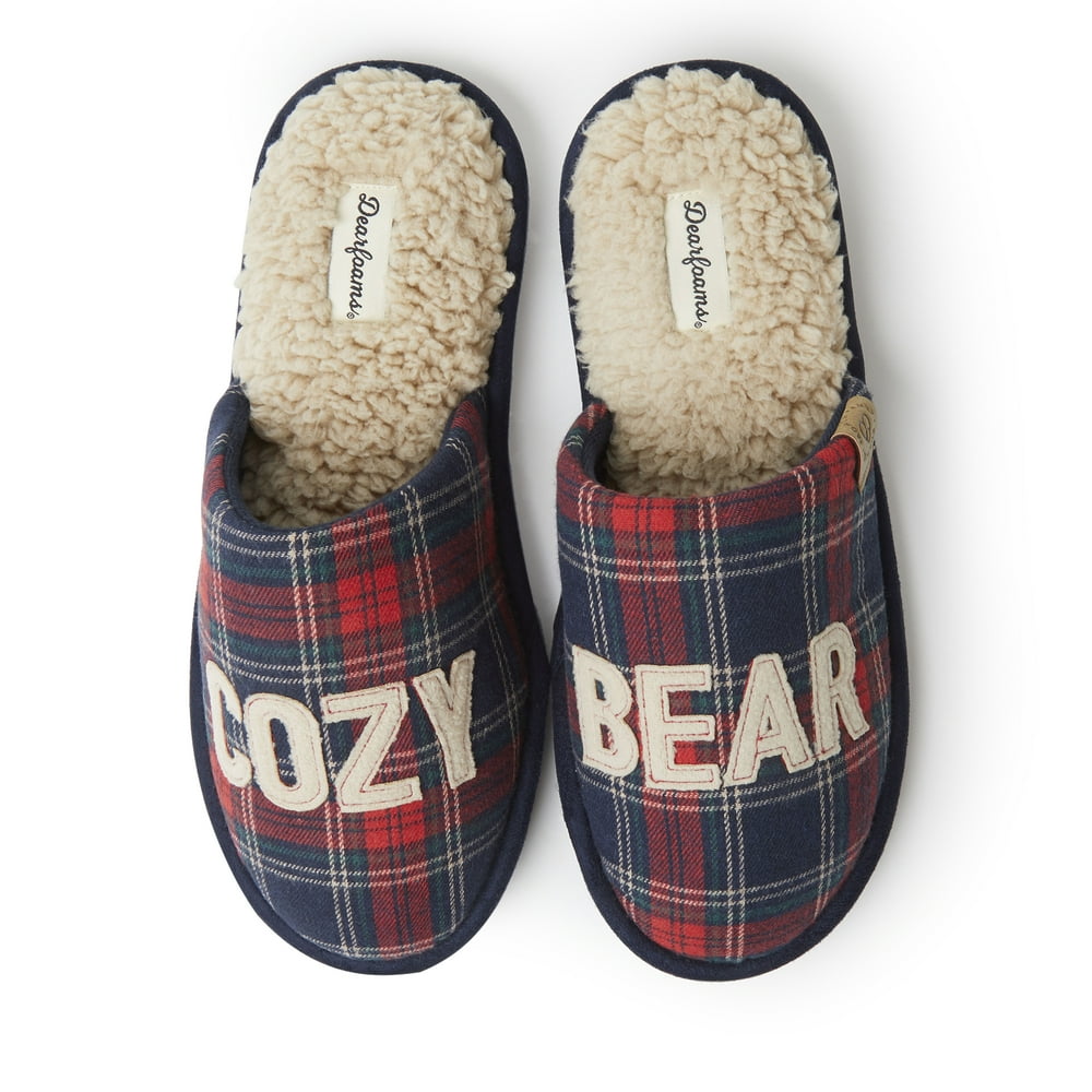 adult lil bear slippers
