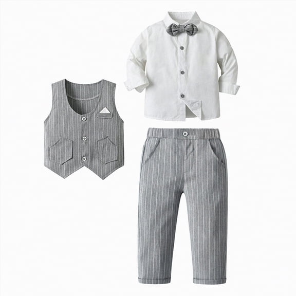 Futezty Toddler Boys Girls Clothes Fall Winter Outfit Sets, Baby Outfits 1T 2T 3T 4T 5T 3PCS