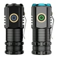 thumbnail image 4 of Justharion Portable Mini Flashlight With Long Lifespan Traveling Super Bright LED Flashlight Magnetic Base S450X +red light, 4 of 6
