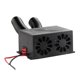 thumbnail image 1 of Car Defogger Fan Heater for Car Use 12V Black Portable, 1 of 4