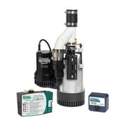 Basement Watchdog Big Combo Connect 1/2 HP Primary Sump Pump System with Wi-Fi