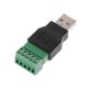 thumbnail image 4 of USB 2,0 tipo A macho/hembra a tornillo de 5p para W/ Shield Terminal Plug Adaptador Conne, hembra, 11 Feliz Sencillez, 4 of 5