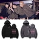thumbnail image 2 of KPOP BLACKPINK BORN PINK Concert JISOO JENNIE ROSÉ LISA Mismo Algodón Sudadera Con Capucha Mujeres Talla Grande Versión Coreana INS Suelta Pareja Harajuku Moda Casual Streetwear Toppangjing, 2 of 3