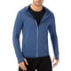 thumbnail image 1 of Chaqueta con capucha para hombre Cremallera completa Protección solar Manga larga con orificio MABOTO Azul oscuro/3XL, 1 of 7