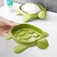 thumbnail image 4 of Vacemry Under $5 Turtle Soap Dish, Drainage Soap Holder with Non-Slip Base, Bathroom Sink Organizer for Bar Soap Storage, Soap Saver for Shower Bathtub Kitchen Countertop, 4 of 7