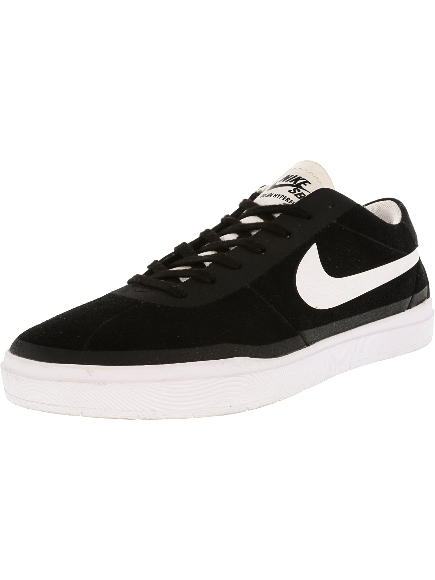 Derivar Masaccio granja Nike Men's Sb Bruin Hyperfeel Black / White Ankle-High Suede Skateboarding  Shoe - 9M - Walmart.com
