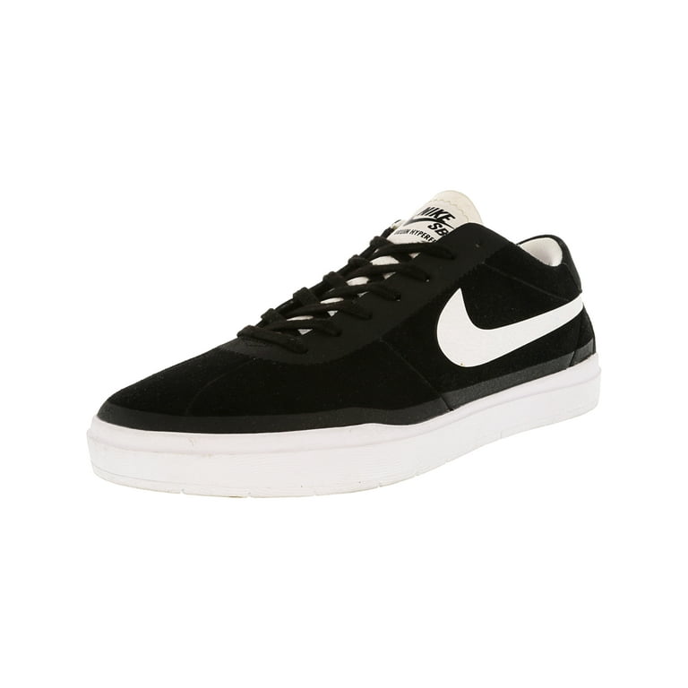 Nike Men's Sb Bruin Hyperfeel Black / White Suede Skateboarding Shoe - 9M - Walmart.com