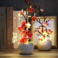 thumbnail image 4 of Silver Wire String Lights Home Decoration Lamp Battery Operated 10-50LED 100cm LED Warm White ABS Wedding Party, 4 of 6