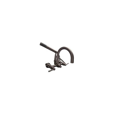 Barclay 7088-ML-BN Tub Diverter Faucet with Hand Shower Brushed Nickel