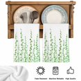 thumbnail image 5 of Green Polka Dots Kitchen Towels Set of 2, Watercolor Abstract Art Absorbent Dish Towels for Kitchen, Microfiber Hand Towel, Quick Drying Tea Towel for Cleaning Decorative Dishcloths, 5 of 7