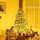thumbnail image 2 of Costway Abeto navideño de PVC preiluminado de 180 cm con bisagras, 8 modos de flash y 650 luces LED, 2 of 5
