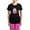 With Pink Pant, variant on CafePress - True Love Panda Women's Dark Pajamas - Women's Short Sleeve Print T-Shirt and Pants Dark Cotton Pajama Set