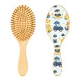 thumbnail image 2 of JSTEL -590 - Car Hair Brush for Women Men Natural Wood Detangler Brushes for All Hair Types Hairbrush for Wet & Dry, 2 of 7