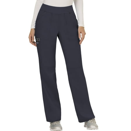 

Cherokee Workwear Revolution Women s Scrubs Pant Mid Rise Straight Leg Pull-On WW110