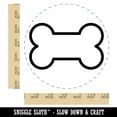 thumbnail image 2 of Dog Bone Outline Self-Inking Rubber Stamp Ink Stamper - Black Ink - Large 1-1/2 Inch, 2 of 7