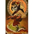 thumbnail image 3 of Asheville, North Carolina, Day of the Dead Marionettes (100% Cotton Canvas Reusable Tote Bag), 3 of 3