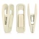 thumbnail image 1 of 20 piezas de pinzas de terciopelo para perchas, pinzas resistentes con flocado para los dedos, pinzas para perchas de pantalones para perchas finas, 1 of 4