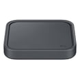 thumbnail image 1 of Cargador inalámbrico Samsung de 15 W, almohadilla de carga súper rápida inalámbrica para teléfonos y dispositivos Galaxy, diseño compacto, indicador LED, cable USB C incluido, 2022, versión de EE. UU., 1 of 5