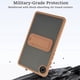 thumbnail image 5 of For Samsung Galaxy Tab A9 Case with Kickstand TPU + PC Skin-Touch Tablet Cover - Grey, 5 of 5